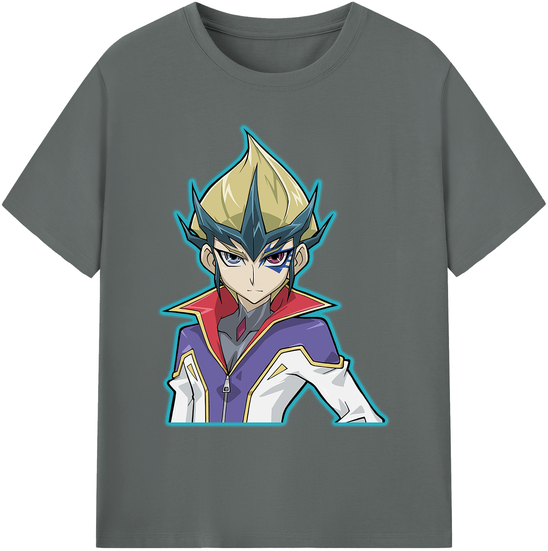 （画像用） 遊☆戯☆王 Yu-Gi-Oh! 綿100％ メンズ半袖Tシャツ｜肌触りやわらか＆通気性